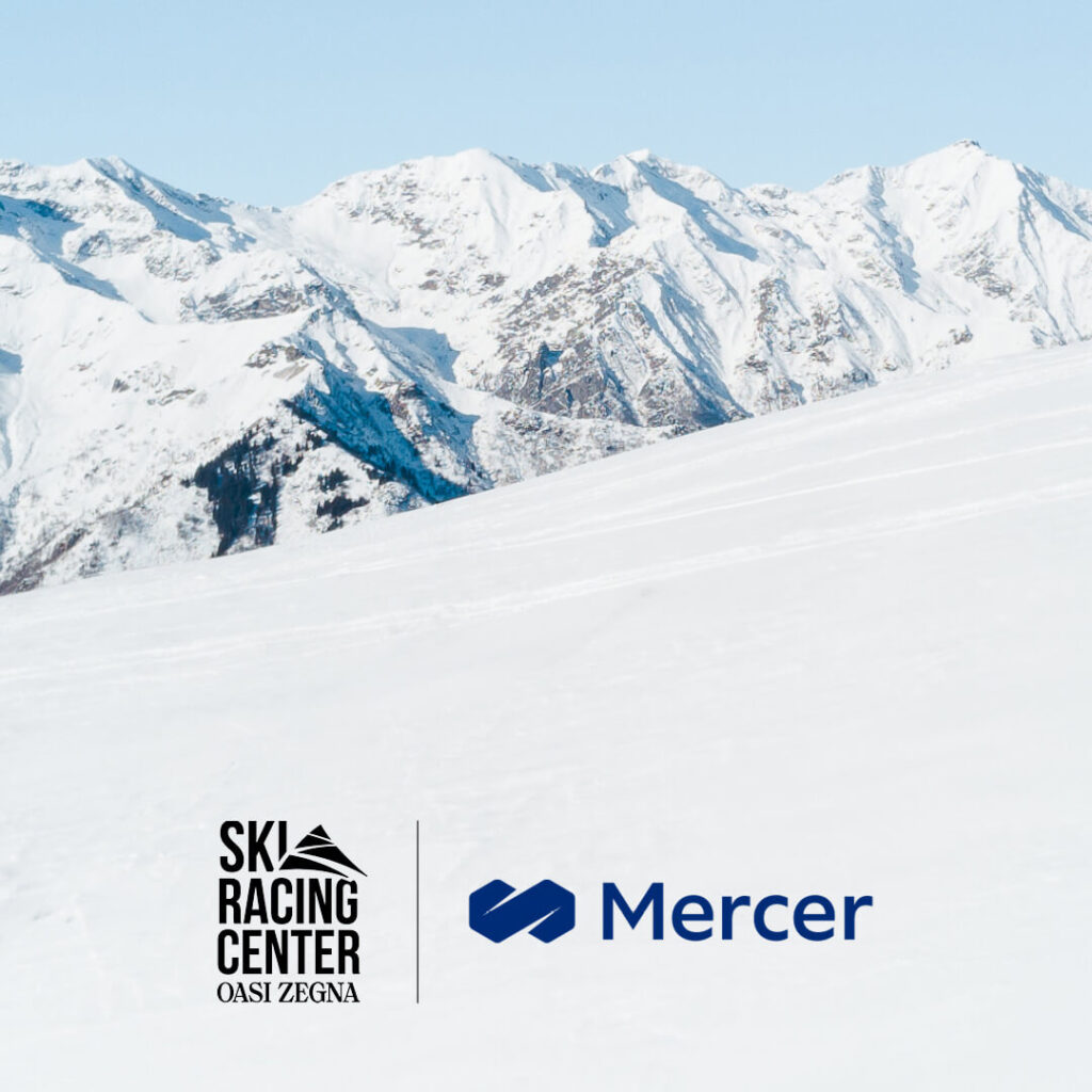 Mercer Italia sponsors the Oasi Zegna Ski Racing Center
